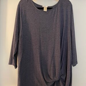 Tied Detail Long Sleeve Shirt